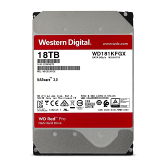 Atmiņas kartes - Western Digital WD Red Pro 18TB (7200rpm) 512MB SATA 6Gb/s - ātri pasūtīt no ražotāja