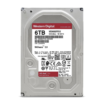 Atmiņas kartes - Western Digital WD Red Pro 6TB (7200rpm) 256MB SATA 6Gb/s - ātri pasūtīt no ražotāja