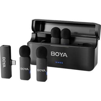 Mikrofoni - Boya wireless microphone BY-V4U USB-C - купить сегодня в магазине и с доставкой