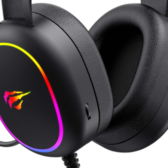 Головная гарнитура - Gaming Headphones Havit GAMENOTE H2016D RGB USB+3.5mm H2016d - быстрый заказ от производителя