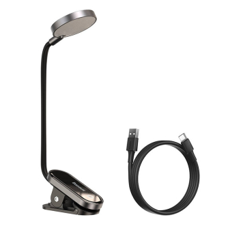 Фото подарки - Baseus (DGRAD-0G) Comfort Reading Mini Clip Lamp (dark gray) DGRAD-0G - быстрый заказ от производителя