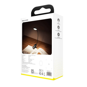 Фото подарки - Baseus (DGRAD-0G) Comfort Reading Mini Clip Lamp (dark gray) DGRAD-0G - быстрый заказ от производителя