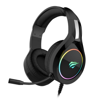 Headset Microphones - Gaming headphones Havit GAMENOTE H2232D RGB USB+3.5mm H2232d - quick order from manufacturer