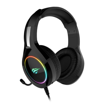 Головная гарнитура - Gaming headphones Havit GAMENOTE H2232D RGB USB+3.5mm H2232d - быстрый заказ от производителя