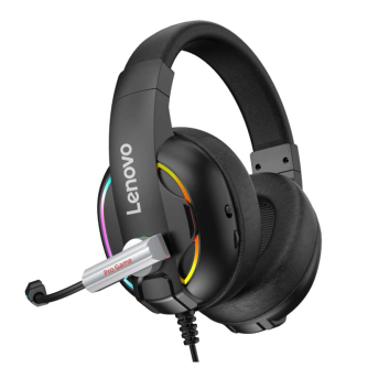 Головная гарнитура - Lenovo HU75 gaming headset (black) PTM7C02878 - быстрый заказ от производителя