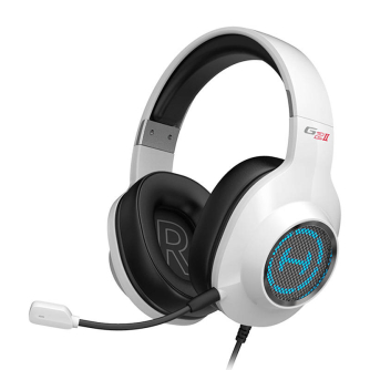 Austiņu mikrofoni - gaming headphones Edifier HECATE G2 II (white) G2 II white - ātri pasūtīt no ražotāja