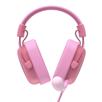 Austiņu mikrofoni - Gaming headphones Havit H2002D (pink) H2002d pink - ātri pasūtīt no ražotāja