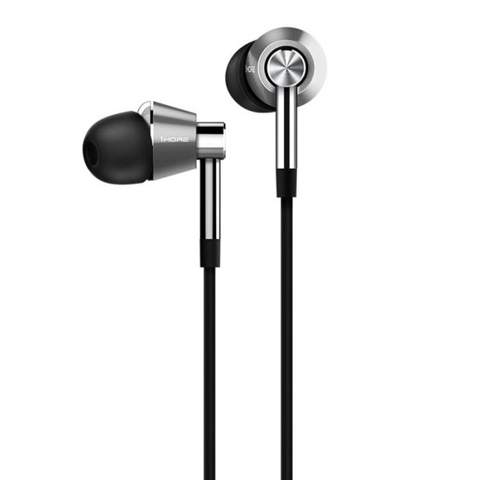 Headphones - Wired earphones 1MORE Triple-Driver (silver) E1001-Silver - quick order from manufacturer