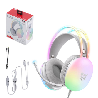 Головная гарнитура - Gaming headphones ONIKUMA X25 White X25W - быстрый заказ от производителя