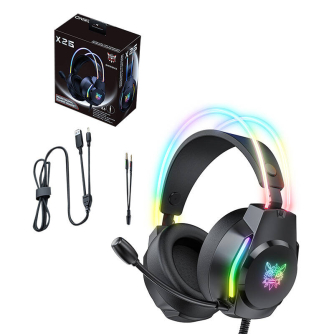 Головная гарнитура - Gaming headphones ONIKUMA X26 Black X26B - быстрый заказ от производителя