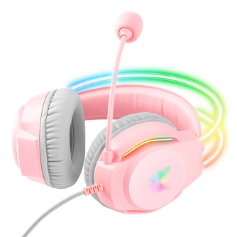 Головная гарнитура - Gaming headphones ONIKUMA X26 Pink X26P - быстрый заказ от производителя