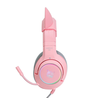 Headset Microphones - Gaming headphones ONIKUMA K9 Pink K9P RGB USB 7.1 - quick order from manufacturer