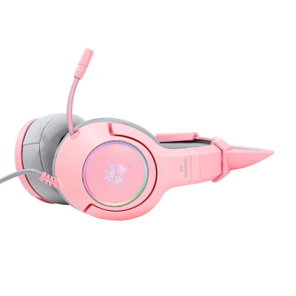 Головная гарнитура - Gaming headphones ONIKUMA K9 Pink K9P RGB USB 7.1 - быстрый заказ от производителя