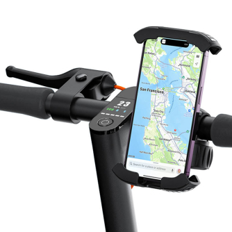 Telefona turētāji - Baseus QuickGo bike carrier for phones (black) C40561500113-00 - ātri pasūtīt no ražotāja