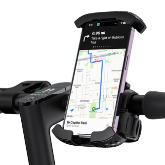 Smartphone Holders - Baseus QuickGo bike carrier for phones (black) C40561500113-00 - quick order from manufacturer