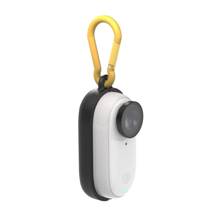 Sporta kameru aksesuāri - Magnetic security frame Puluz Insta360 GO 3 / GO 3S with carabiner PU871B - ātri pasūtīt no ražotāja