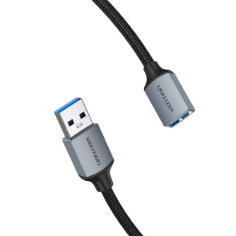 Kabeļi - Cable USB-A 3.0 A Male to Female Vention CBLHF 1m CBLHF - ātri pasūtīt no ražotāja