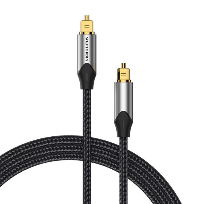 Аудио кабели, адаптеры - Cable Audio Optical Cable Vention BAVHF 1m (Black) BAVHF - быстрый заказ от производителя