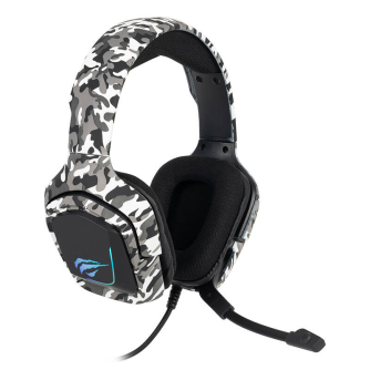 Austiņu mikrofoni - Gaming headphones Havit H653d Camouflage white H653d Camouflage - ātri pasūtīt no ražotāja