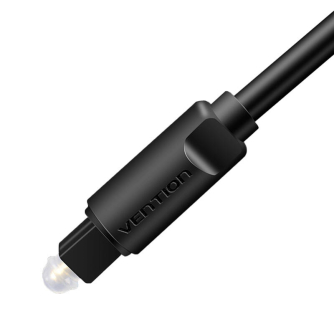 Аудио кабели, адаптеры - Cable Audio Optical Vention BAEBG 1.5m Black BAEBG - быстрый заказ от производителя