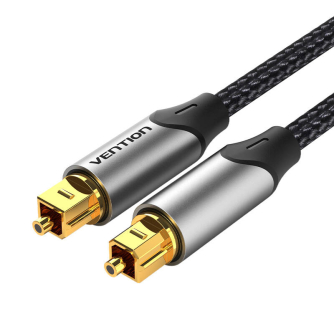 Audio vadi, adapteri - Cable Audio Optical Toslink Vention BAVHI 3m Gray BAVHI - ātri pasūtīt no ražotāja