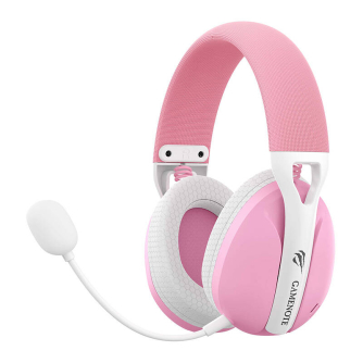 Austiņu mikrofoni - Gaming headphones Havit Fuxi H1 2.4G (pink) Fuxi-H1 pink - ātri pasūtīt no ražotāja