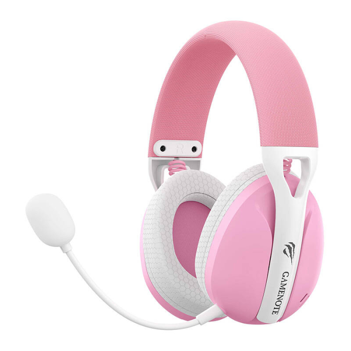 Headset Microphones - Gaming headphones Havit Fuxi H1 2.4G (pink) Fuxi-H1 pink - quick order from manufacturer