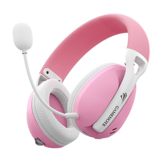 Austiņu mikrofoni - Gaming headphones Havit Fuxi H1 2.4G (pink) Fuxi-H1 pink - ātri pasūtīt no ražotāja