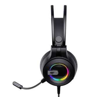 Austiņu mikrofoni - Gaming Headphones Havit H2040d (Black) H2040d - ātri pasūtīt no ražotāja