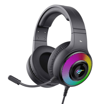 Headset Microphones - Gaming Headphones Havit H2042d RGB (Black) H2042d-B - quick order from manufacturer