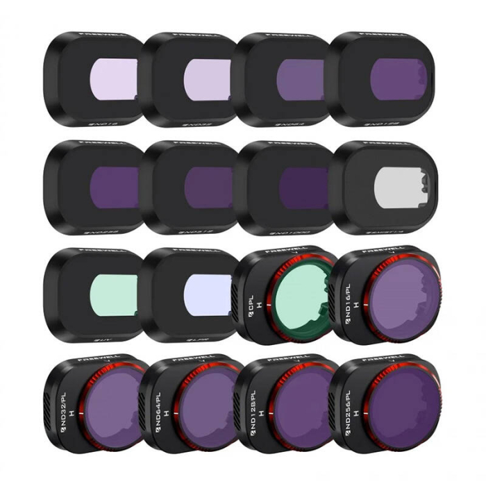 Drone accessories - Set of 16 filters Freewell for DJI Mini 4 Pro drone FW-MN4-MEGA - quick order from manufacturer