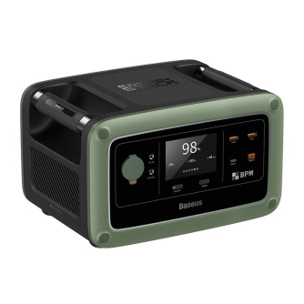 Power Banks - Portable Power Station Baseus Energy Stack 600W Green E10023304613-00 - quick order from manufacturer