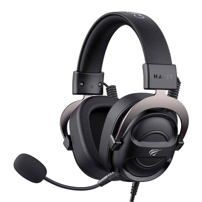 Austiņu mikrofoni - Gaming headphones HAVIT H2002E (black) H2002E - ātri pasūtīt no ražotāja