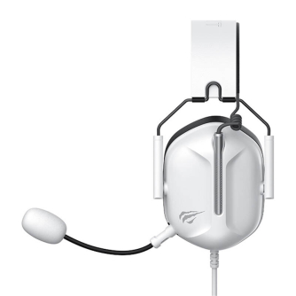 Austiņu mikrofoni - Gaming headphones HAVIT H2033d (white-black) H2033d wh-bl - ātri pasūtīt no ražotāja