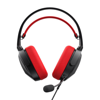 Austiņu mikrofoni - Gaming headphones HAVIT H2039d (red-black) H2039d - ātri pasūtīt no ražotāja