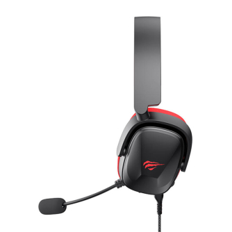 Austiņu mikrofoni - Gaming headphones HAVIT H2039d (red-black) H2039d - ātri pasūtīt no ražotāja