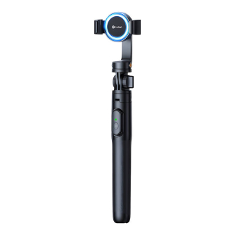 Telefonu statīvi - Selfiestick/tripod bluetooth APEXEL APL-D10 1.5m (black) APL-D10 - ātri pasūtīt no ražotāja