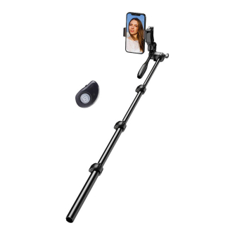 Telefonu statīvi - Selfiestick/tripod APEXEL APL-JJ070 70 (black) APL-JJ070 - ātri pasūtīt no ražotāja