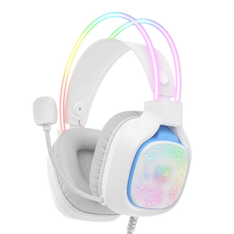 Austiņu mikrofoni - ONIKUMA X22 Gaming headset (White) X22 white - ātri pasūtīt no ražotāja