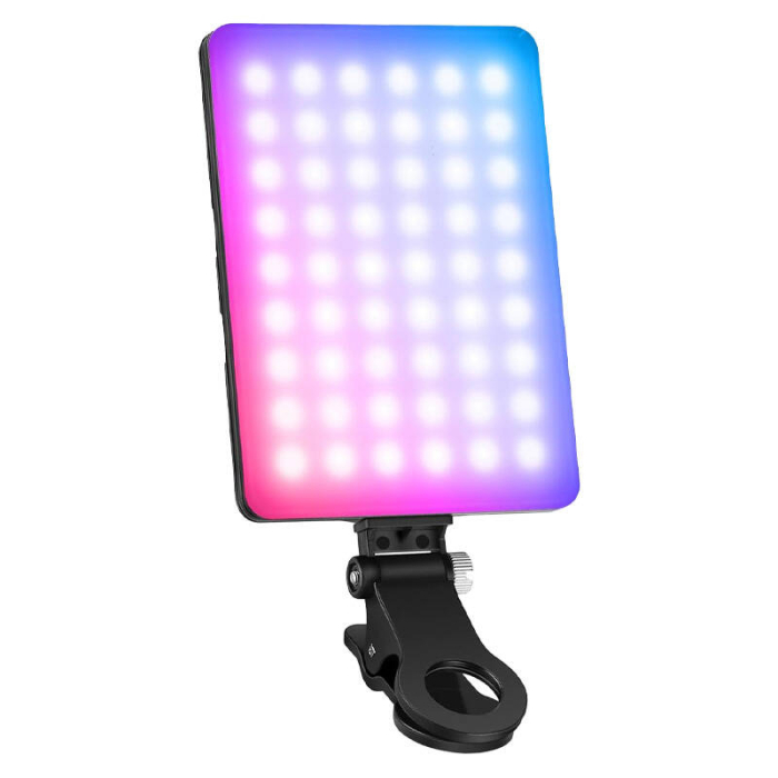 LED gaismas paneļi - Selfie lamp Neewer VL67C RGB LED 5W B0CT5MT82T - ātri pasūtīt no ražotāja