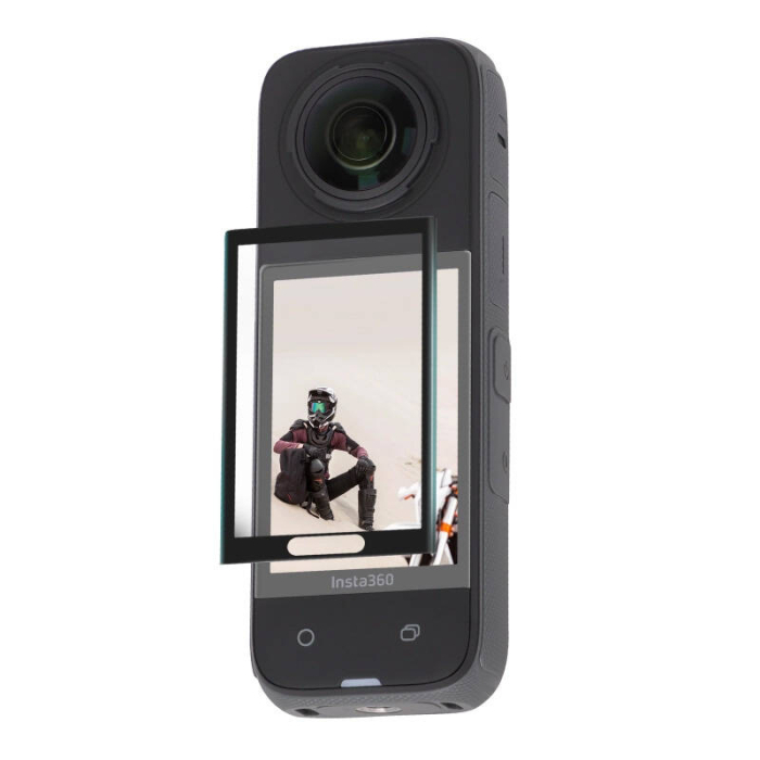 Аксессуары для экшн-камер - 2 sets Tempered Glass Film Sunnylife for Insta360 X4 IST-BHM799 - быстрый заказ от производителя