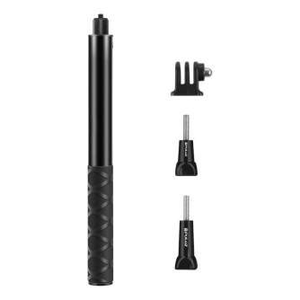 Аксессуары для экшн-камер - Metal selfie stick PULUZ 110 cm for Insta360 One RS / X2 / X3 / X4 PU815 - быстрый заказ от производ