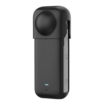 Accessories for Action Cameras - Silicone protective case PULUZ for Insta360 X4 (black) PU985B - quick order from manufacturer