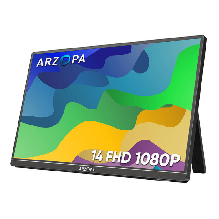 PC Monitors - Arzopa Portable Monitor A1S 14,0 A1S - quick order from manufacturer