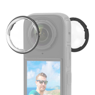 Sporta kameru aksesuāri - PC lens cover PULUZ for Insta360 X4 PU989T - ātri pasūtīt no ražotāja