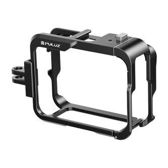 Sporta kameru aksesuāri - Metal Protective Cage Adapter Frame PULUZ for Insta360 Ace Pro PU991B - ātri pasūtīt no ražotāja