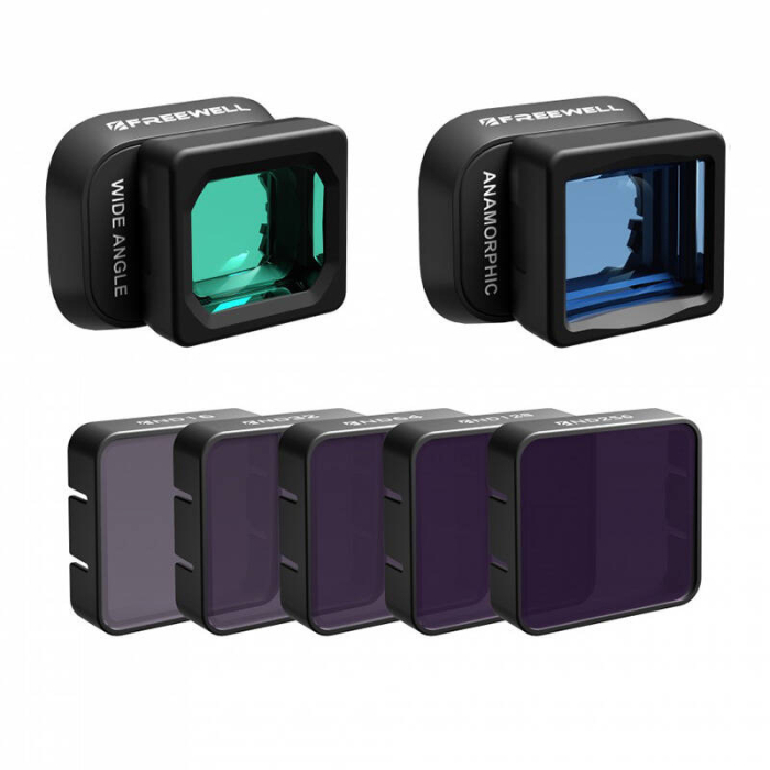 Dronu aksesuāri - Freewell Filter set FREEEWELL wide angle, anamorphic, ND for DJI Mini 4 Pro FW-MN4-ANMWAND - ātri pasūtīt no ražotāja