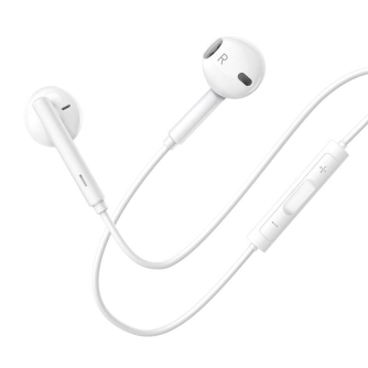 Austiņas - Mcdodo HP-7500 wired headphones, USB-C (white) HP-7500 - ātri pasūtīt no ražotāja