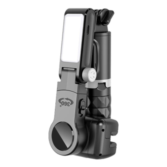 Mobile Phones Tripods - Gimbal/stand with light APEXEL Q18 (black) Q18 - quick order from manufacturer