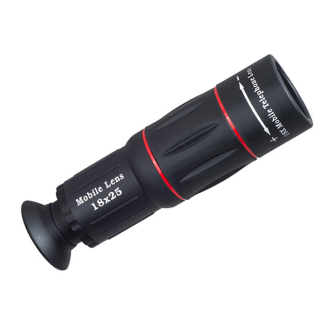 Telefonu statīvi - APEXEL APL-T18ZJ 18X camera lens with tripod (black) APL-T18ZJ - ātri pasūtīt no ražotāja